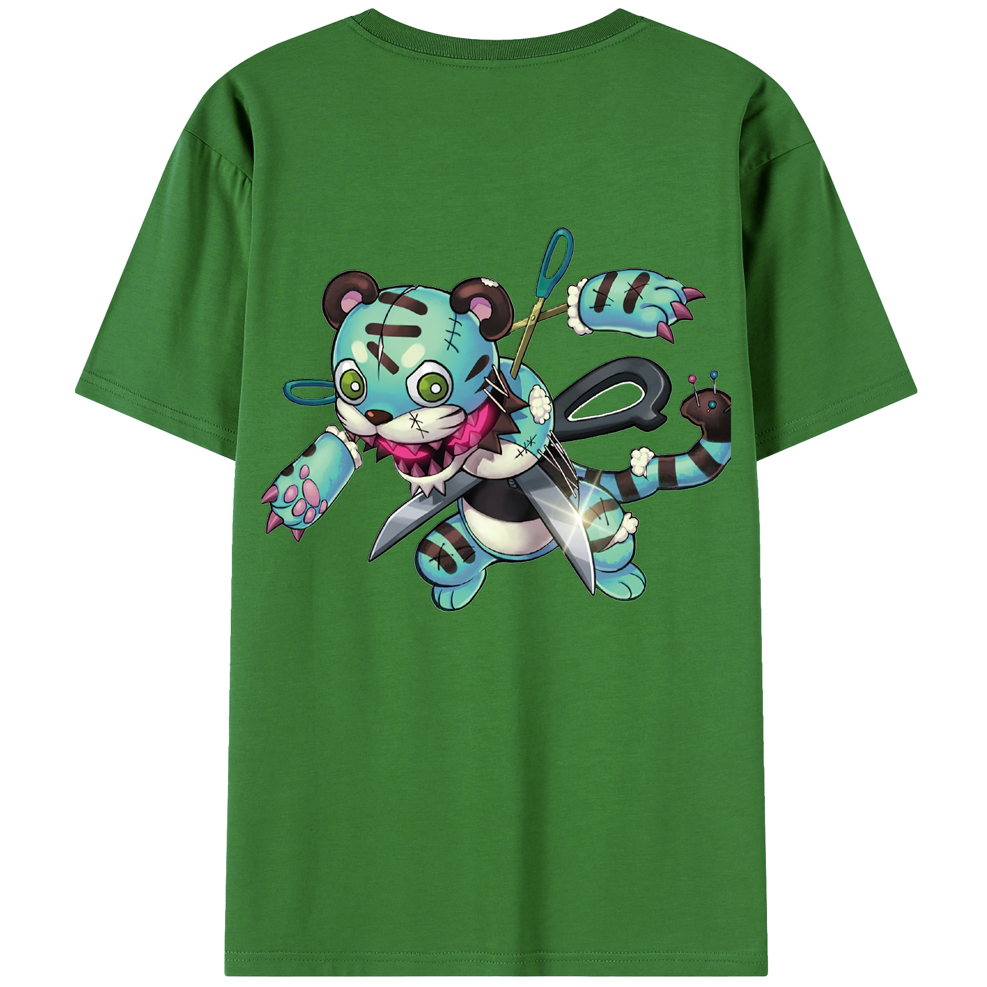 遊☆戯☆王 Yu-Gi-Oh! レディース半袖Tシャツ(バックプリント)